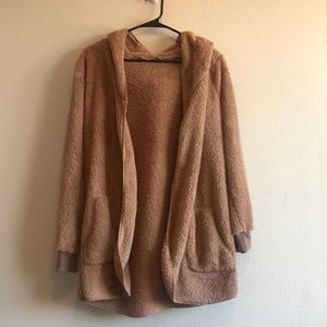 Unbranded extra soft cardigan in tan size L